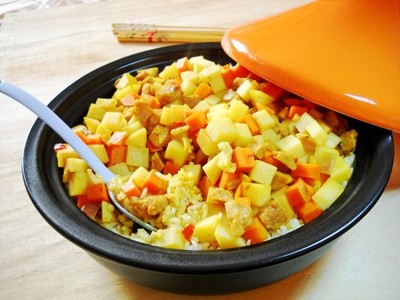 咖喱土豆焖饭