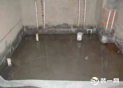 厨房是先做防水再做水管