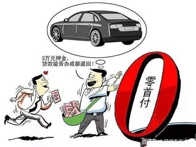 用车子去银行贷款