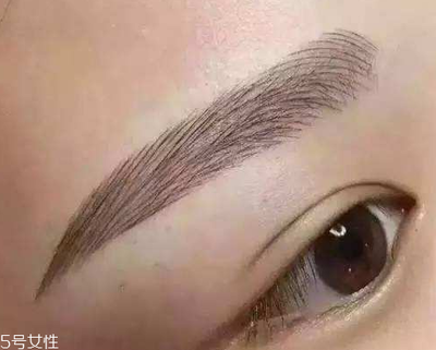 天热能纹眉吗