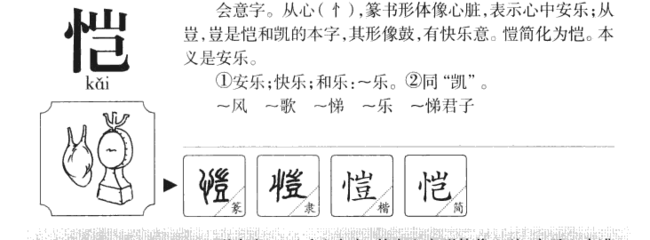 恺的五行