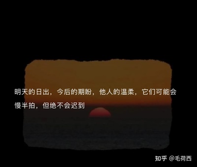 不埋怨不抱怨的句子