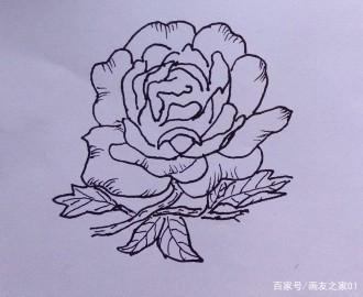 最好看的花怎么画