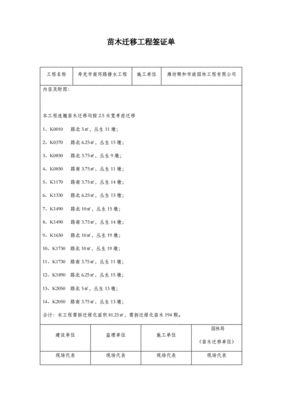 苗木签证日期