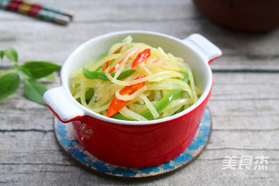 圆椒土豆丝的做法大全家常