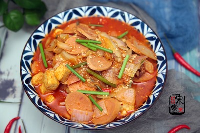 烤肉炖豆腐的做法