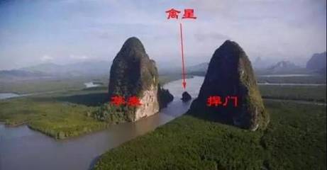 风水中的水口图解