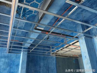 工装吊顶管道下来多少
