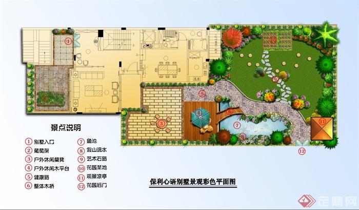 庭院景观设计平面图