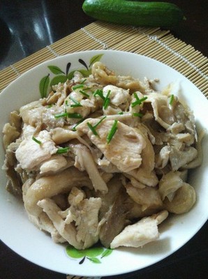 平菇炒鸡肉汤做法大全家常