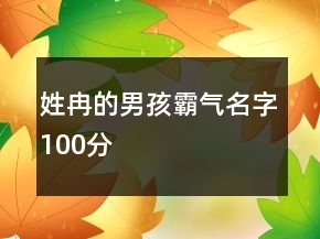 姓冉的男孩名字大全