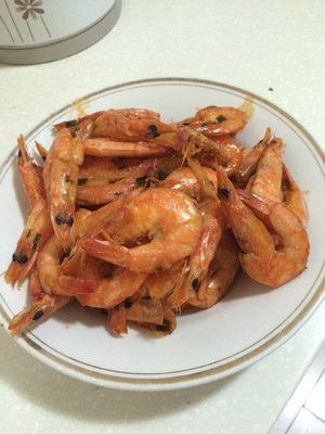 酥脆大虾的制作方法