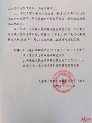 人民调解协议书范文