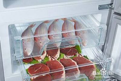 新鲜肉放冰箱里冷冻能放多久
