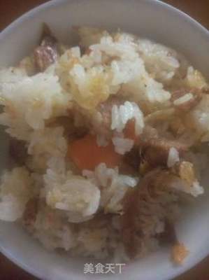 瘦肉糯米饭的做法大全家常