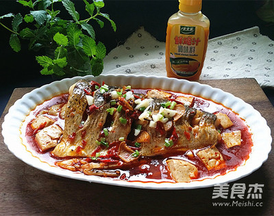 麻辣水煮豆腐鱼的做法