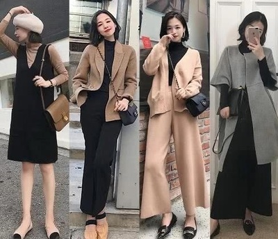 中袖大衣怎么搭配