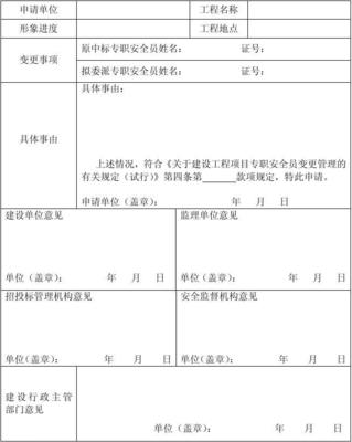 工程变更申请书