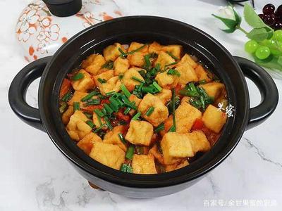 焖油豆腐的做法