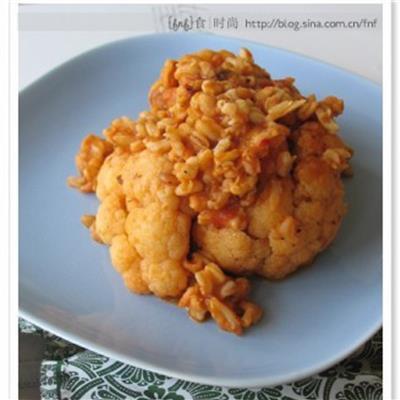 配菜花的制作方法
