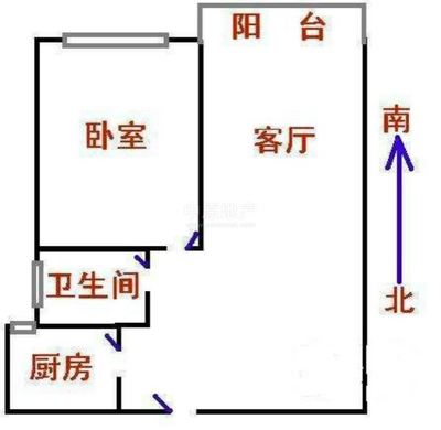 底楼是厨房 上面三卫生间