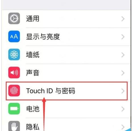 TouchID密码是什么?