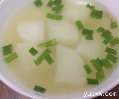 白萝卜汤减肥吗
