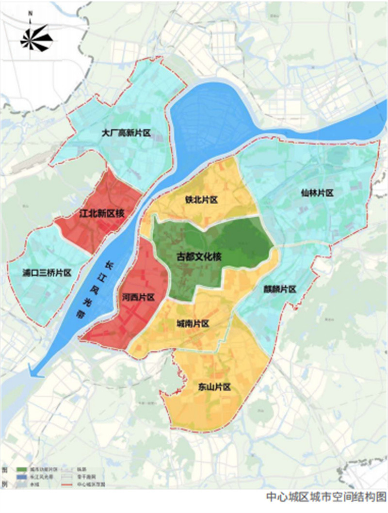 南京三个副城