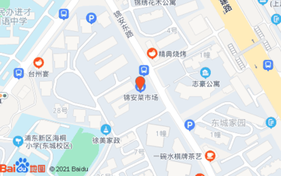 上海进才中学周边地图