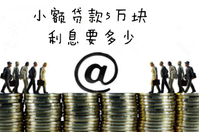 哪个小额贷款利息最低