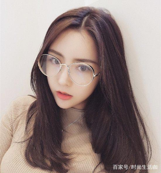 直发长发发型