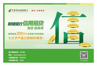 邮政银行能贷款吗