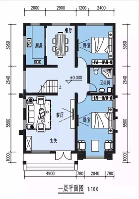 5米宽8米长房屋设计图