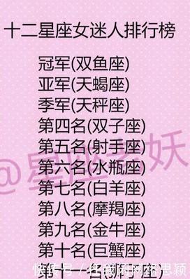 最活泼的星座女