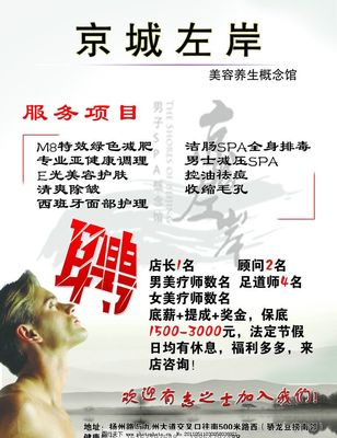 男士美容项目