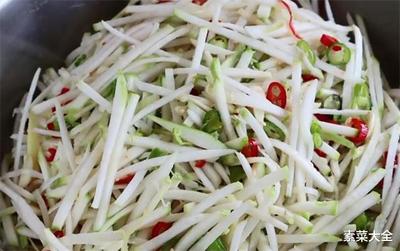 干腌芥菜丝的做法大全家常