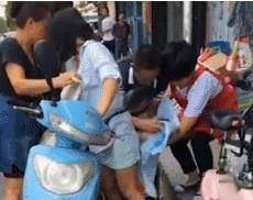 孕妇骑车