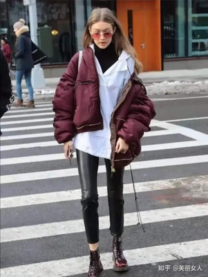 棉袄衣服搭配什么裤子