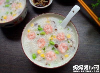 八个月宝宝可以吃虾粥吗