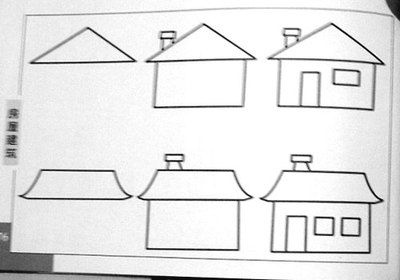 简笔画:房屋建筑1