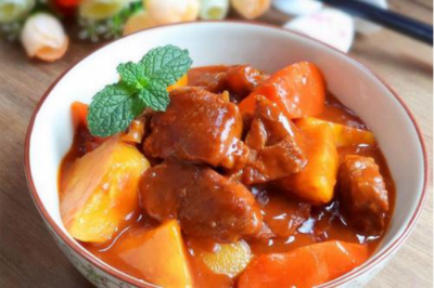 咖喱土豆炖牛肉