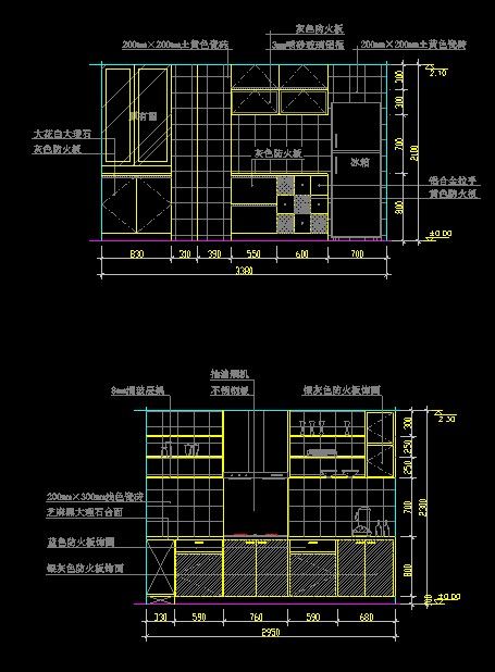 室内装电线路图