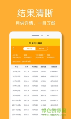 房子月供计算器