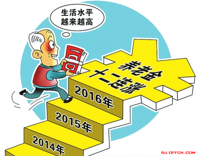 辽宁16年养老金怎么涨