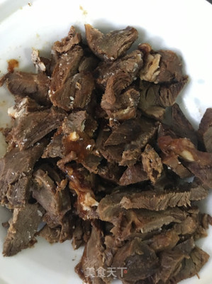 干切牛肉制作方法