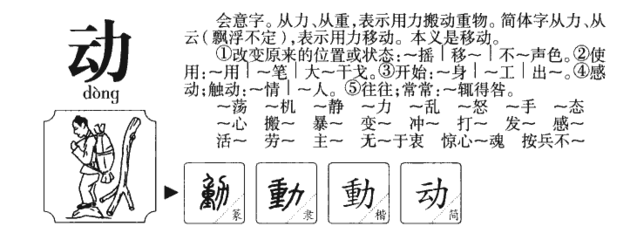 动字五行属什么