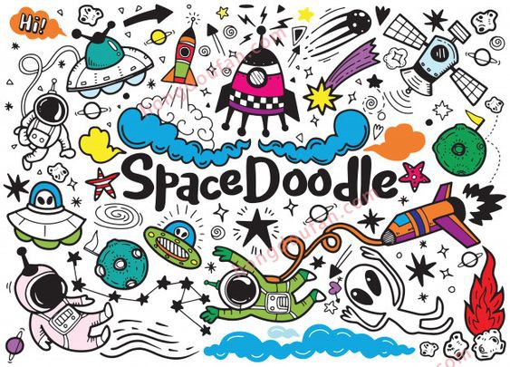 Space Doodle 航空小元素大全!空间站宇宙