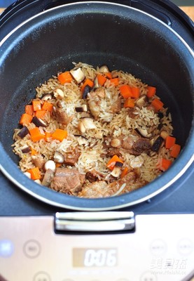 香菇排骨饭 电饭锅