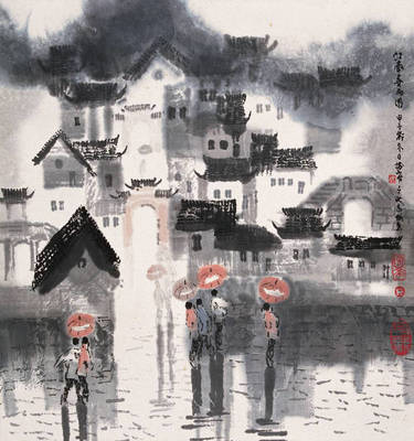 关于下雨天的诗歌
