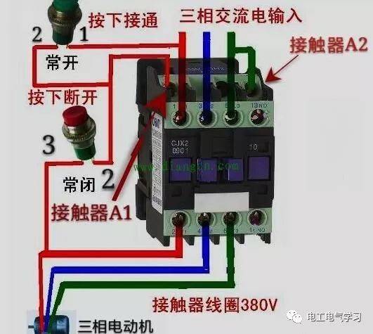 接触器线圈电压看哪里